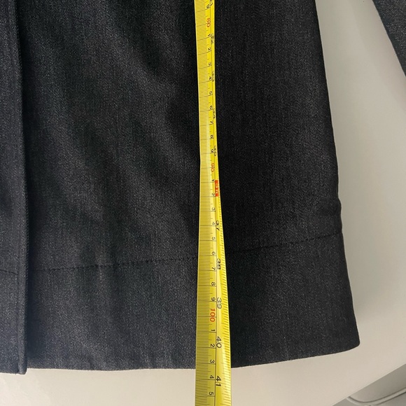 NEW YORK & Company Collection Demin Trench Coat Long Jacket Size 6 - Picture 13 of 13